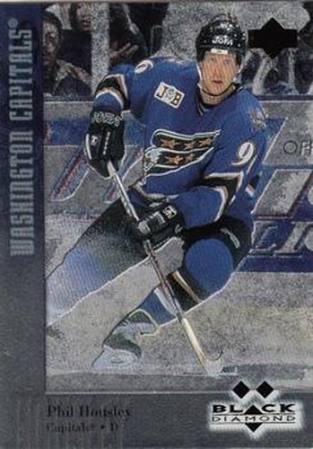 #96 Phil Housley - Washington Capitals - 1996-97 Upper Deck Black Diamond Hockey
