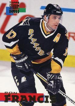 #96 Ron Francis - Pittsburgh Penguins - 1994-95 Stadium Club Hockey