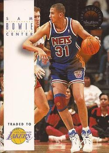 #96 Sam Bowie - Los Angeles Lakers - 1993-94 SkyBox Premium Basketball