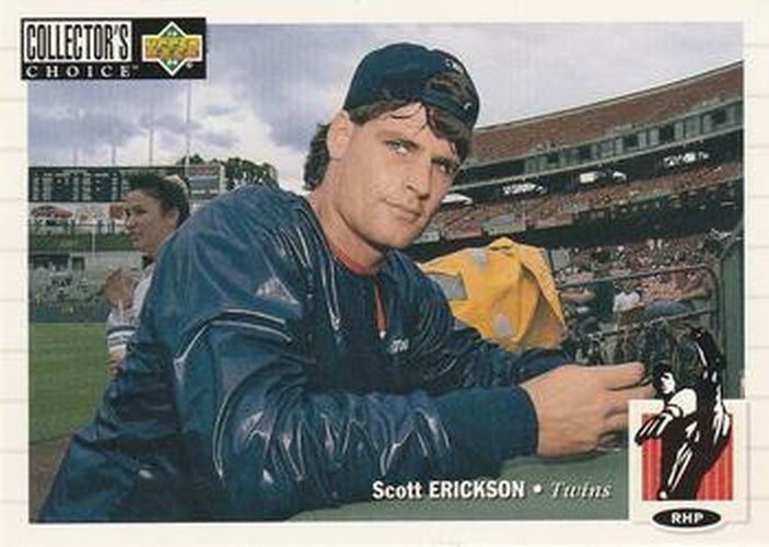 #96 Scott Erickson - Minnesota Twins - 1994 Collector's Choice Baseball