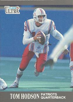 #96 Tom Hodson - New England Patriots - 1991 Ultra Football