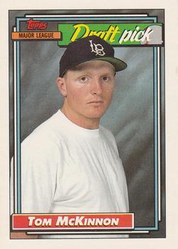 #96 Tom McKinnon - St. Louis Cardinals - 1992 Topps Baseball