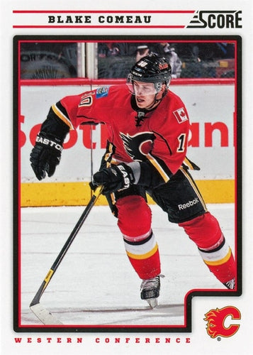 #96 Blake Comeau - Calgary Flames - 2012-13 Score Hockey
