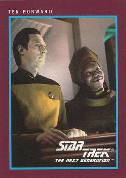 #96 Ten-Forward - 1991 Impel Star Trek 25th Anniversary