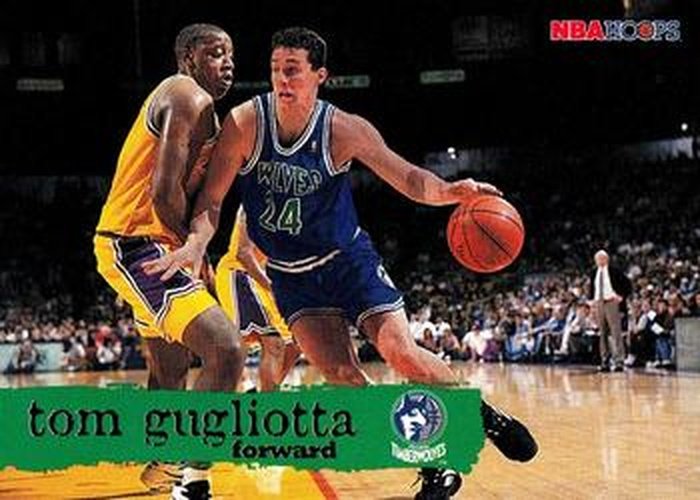 #96 Tom Gugliotta - Minnesota Timberwolves - 1995-96 Hoops Basketball