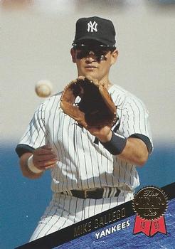 #96 Mike Gallego - New York Yankees - 1993 Leaf Baseball