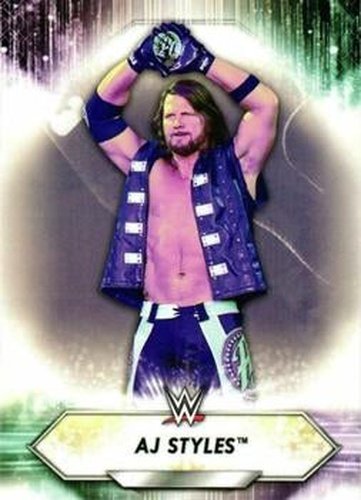 #96 AJ Styles - 2021 Topps WWE Wrestling