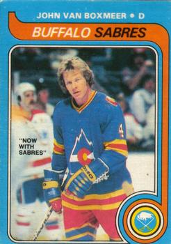 #96 John Van Boxmeer - Buffalo Sabres - 1979-80 O-Pee-Chee Hockey