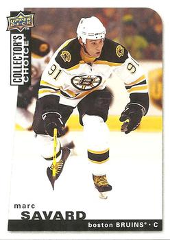 #96 Marc Savard - Boston Bruins - 2008-09 Collector's Choice Hockey
