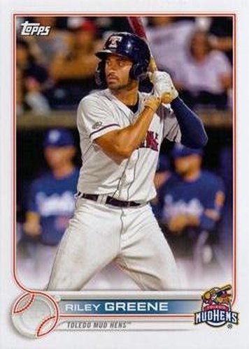 #PD-96 Riley Greene - Toledo Mud Hens - 2022 Topps Pro Debut Baseball