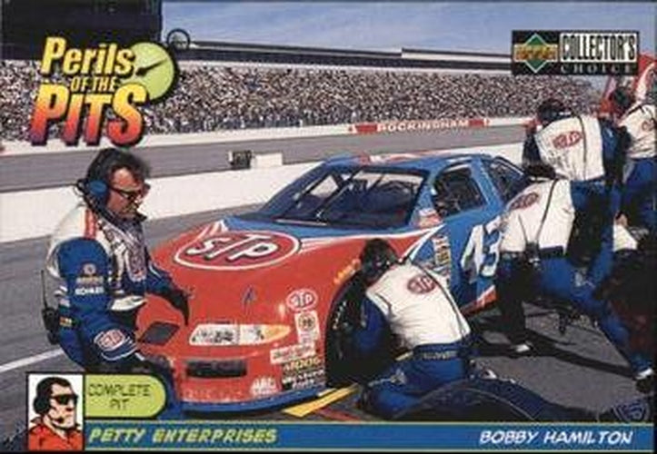 #96 Bobby Hamilton - Petty Enterprises - 1998 Collector's Choice Racing