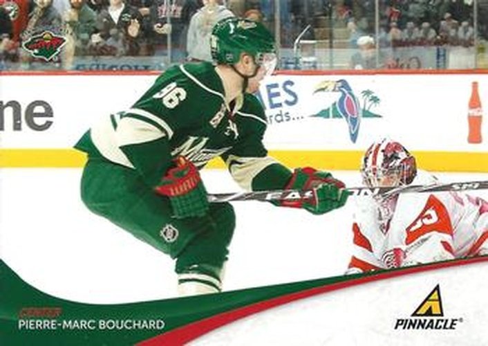#96 Pierre-Marc Bouchard - Minnesota Wild - 2011-12 Panini Pinnacle Hockey