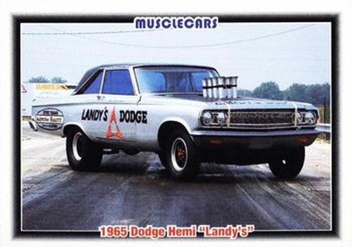 #96 1965 Dodge Hemi "Landy's" - 1992 Collect-A-Card Muscle Cars