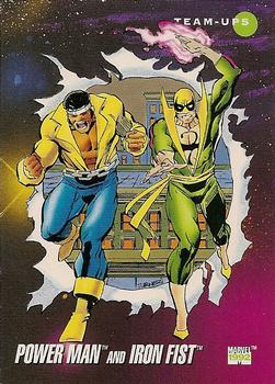 #96 Power Man and Iron Fist - 1992 Impel Marvel Universe
