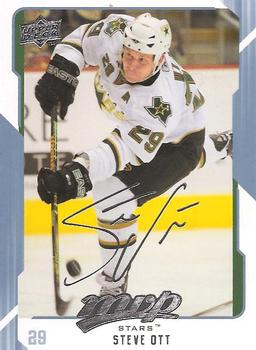 #96 Steve Ott - Dallas Stars - 2008-09 Upper Deck MVP Hockey