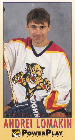 #96 Andrei Lomakin - Florida Panthers - 1993-94 Fleer PowerPlay Hockey