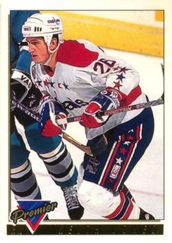 #96 Keith Jones - Washington Capitals - 1993-94 O-Pee-Chee Premier Hockey - Gold