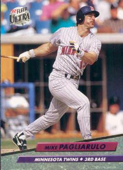 #96 Mike Pagliarulo - Minnesota Twins - 1992 Ultra Baseball