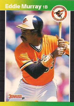 #96 Eddie Murray - Baltimore Orioles - 1989 Donruss Baseball