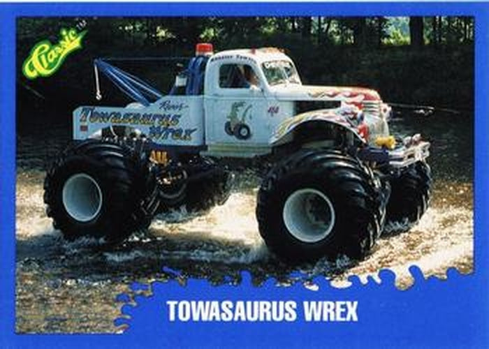 #96 Towasaurus Wrex - 1990 Classic Monster Trucks Racing