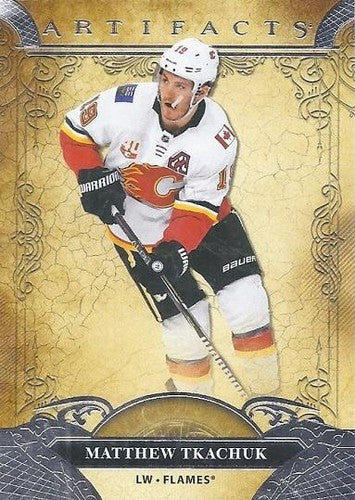#96 Matthew Tkachuk - Calgary Flames - 2020-21 Upper Deck Artifacts Hockey