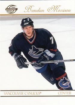 #96 Brendan Morrison - Vancouver Canucks - 2003-04 Pacific Supreme Hockey