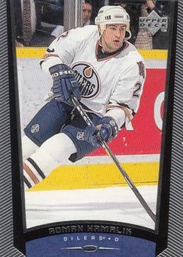#96 Roman Hamrlik - Edmonton Oilers - 1998-99 Upper Deck Hockey