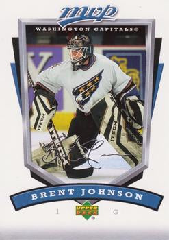 #296 Brent Johnson - Washington Capitals - 2006-07 Upper Deck MVP Hockey