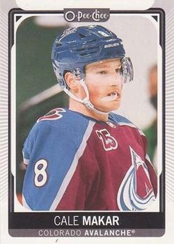 #96b Cale Makar - Head Shot - Colorado Avalanche - 2021-22 O-Pee-Chee Hockey