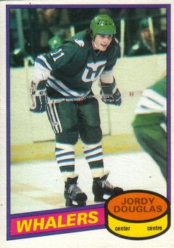 #97 Jordy Douglas - Hartford Whalers - 1980-81 O-Pee-Chee Hockey