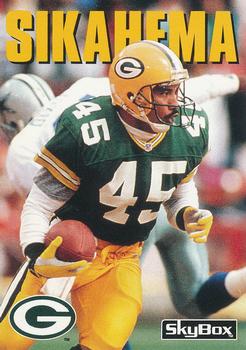 #97 Vai Sikahema - Green Bay Packers - 1992 SkyBox Impact Football