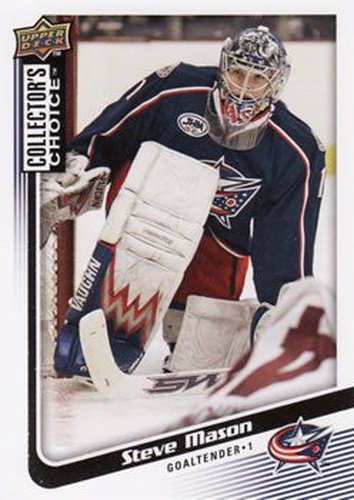 #97 Steve Mason - Columbus Blue Jackets - 2009-10 Collector's Choice Hockey
