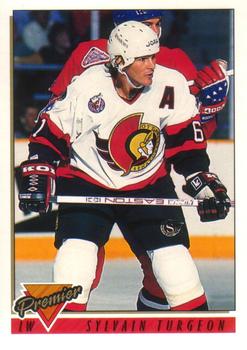 #97 Sylvain Turgeon - Ottawa Senators - 1993-94 O-Pee-Chee Premier Hockey