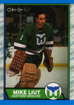 #97 Mike Liut - Hartford Whalers - 1989-90 O-Pee-Chee Hockey