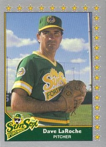 #97 Dave LaRoche - Fort Myers Sun Sox - 1990 Pacific Senior League Baseball