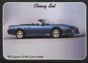 #97 92 Camaro Z-28 Convertible - 1992 Collect-A-Card Chevy