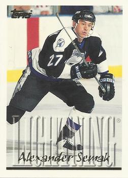 #97 Alexander Semak - Tampa Bay Lightning - 1995-96 Topps Hockey