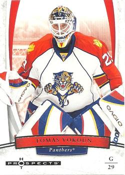 #97 Tomas Vokoun - Florida Panthers - 2007-08 Fleer Hot Prospects Hockey