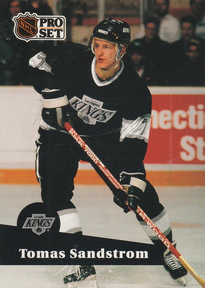 #97 Tomas Sandstrom - 1991-92 Pro Set Hockey