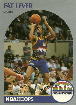 #97 Fat Lever - Denver Nuggets - 1990-91 Hoops Basketball