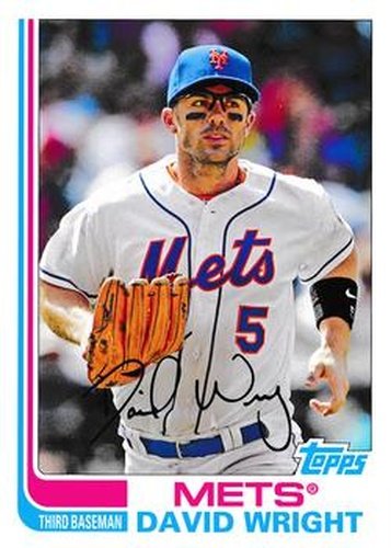 #97 David Wright - New York Mets - 2013 Topps Archives Baseball