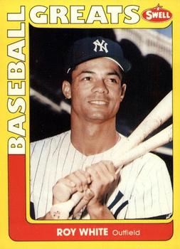 #97 Roy White - New York Yankees - 1991 Swell Baseball Greats