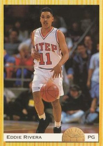#97 Eddie Rivera - UTEP Miners - 1993 Classic Draft Picks Basketball