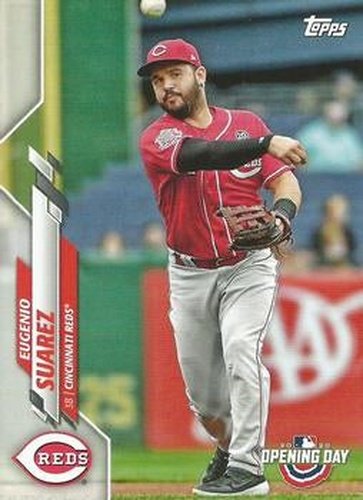 #97 Eugenio Suarez - Cincinnati Reds - 2020 Topps Opening Day Baseball
