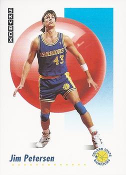 #97 Jim Petersen - Golden State Warriors - 1991-92 SkyBox Basketball