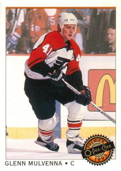 #97 Glenn Mulvenna - Philadelphia Flyers - 1992-93 O-Pee-Chee Premier Hockey