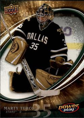 #97 Marty Turco - Dallas Stars - 2008-09 Upper Deck Power Play Box Set Hockey