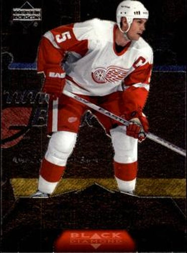 #97 Nicklas Lidstrom - Detroit Red Wings - 2007-08 Upper Deck Black Diamond Hockey