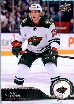 #97 Jonas Brodin - Minnesota Wild - 2014-15 Upper Deck Hockey