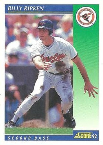 #97 Billy Ripken - Baltimore Orioles - 1992 Score Baseball